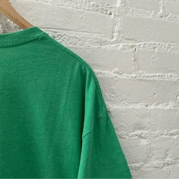 Vintage 90s Tee Green Celtic Cross Graphic T-Shirt St. Patrick’s Day Retro XL - Picture 11 of 14